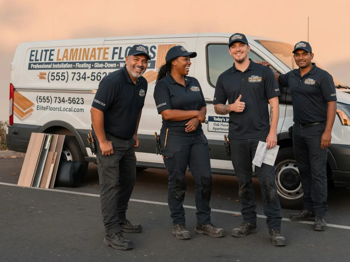 Laminate flooring installation company in Zap, ND